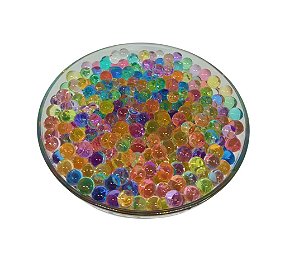 Bolinhas de gel coloridas que crescem na água 2.000 12g Decorativas