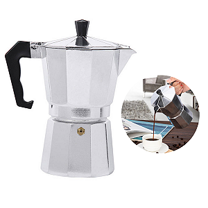 Cafeteira italiana de alumínio 12 xícaras 600ml Grande