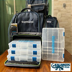 Mochila Shimano BackPack XL com 4 estojos