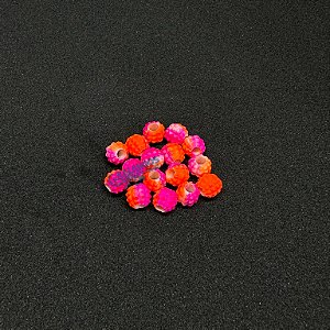Miçanga Abacaxi rosa/laranja