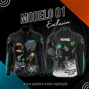 Camiseta da Sorte MODELO AZUL