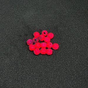 Miçanga Abacaxi rosa fluorescente da Kalangos (10 unidades)