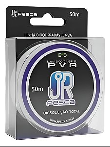 Linha biodegradável PVA JR Pesca 50m para amarrar iscas