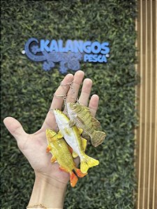 Chaveiros Artesanais (Dourado, Tilápia e Robalo)