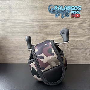 Capinha protetora de carretilha camuflada