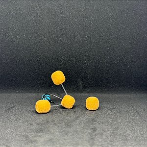 Anteninha encaixada salmão 12mm da Kalangos