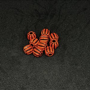 Miçanga pitanguinha laranja da Kalangos