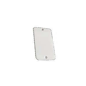Tampa Cega Condulete 1'' PVC Branca Maxxbox