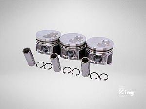 Pistões com Anéis Yanmar 3TNV74
