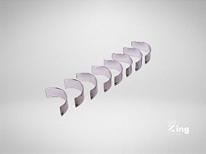 Bronzina de Biela Kubota V1505