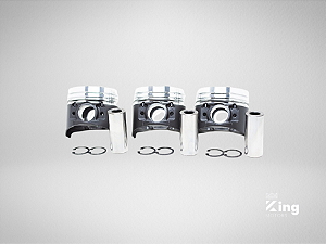 Pistão com Anel Yanmar 3TNV70