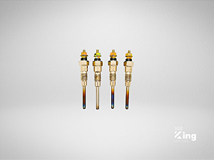 Velas de aquecimento Kubota V2203