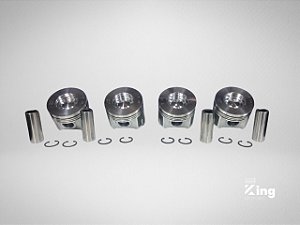 Pistão com Anel STD Kubota V3307T Injeção Direta