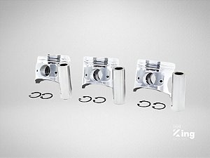 Jogo de Pistão com Anel Yanmar 3.74/3.66