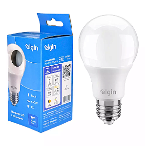 LAMPADA LED BULBO ELGIN A60-9W. 6500K-Cx c/ 10 lâmpadas