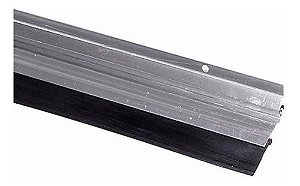 Veda Porta Em Alumínio Com Rodo Vedador De Borracha - 80cm