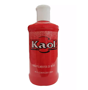 Kaol polimento brilho limpa joias metais - acompanha estopa