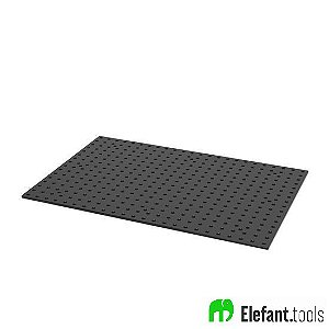 PLACA PERFURADA 1200x800x6,35mm Ø16 mm NITRETADA  PLC1208.L.N