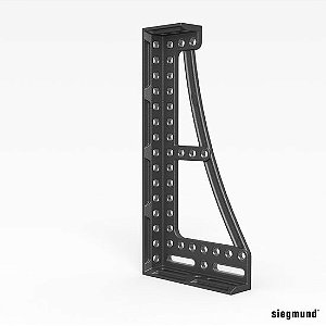 Esquadro de encosto e de fixação 800 GK direita ‐ Nitretado - SG2-220146.N