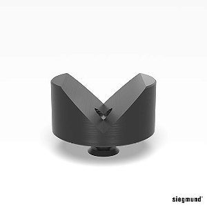 Prisma Ø 80 90° com colar parafusado ‐ Brunido - SG2-220647.1