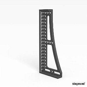 Esquadro de encosto e de fixação 500 GK direita ‐ Nitretado - SG2-160136.N
