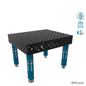 Mesa PRO 1200x1000x200 Ø28 - DIAG Grade 100x100 GPPH - GPPR120100.1D.28
