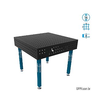 Mesa ECO 1000x1000x200 Ø16 - GPPH  Grade 50x50  - GPEC100100.2.16