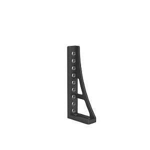 Esquadro de encosto e de fixação 500 G direito reforçado AGORATEC ‐ Nitretado - A2-280163.N