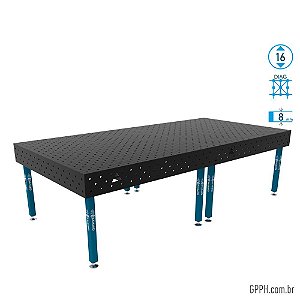 Mesa ECO 3000x1480x200 Ø16 - Grade DIAG GPPH - GPEC300148.1D.16