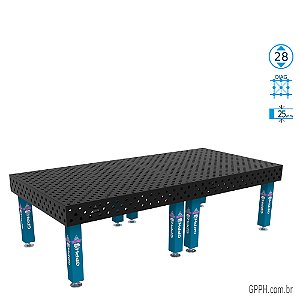 Mesa EXPERT 3000x1480x200 Ø28 - DIAG Grade 100x100 GPPH - GPEX300148.1D.28