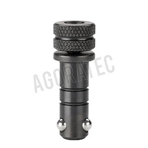 Pino de fixação rápido duplo brunido D16 x 36mm triplo A2-160512