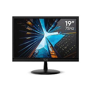 Monitor 19 LED HD TCN Oneview 75Hz HDMIVGA com Base Redonda