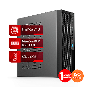 Computador Intel® Core™ I5 10ª Geração, RAM 8GB, SSD 240GB, G210, Linux | GET Business