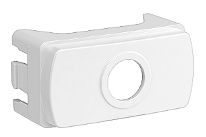 MÓDULO SAÍDA DE FIO BRANCO (2 PEÇAS POR EMBALAGEM) MILUZ S3B76610