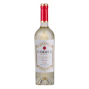 Vinho Codici Masserie Fiano Puglia Branco 750ml