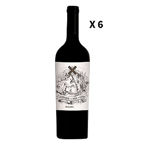 Kit Vinho Cordero Con Piel de Lobo Malbec 750ml - 6 garrafas
