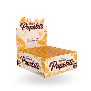 SEDA PAPELITO BROWN SLIM KING SIZE | CAIXA C/50 UND