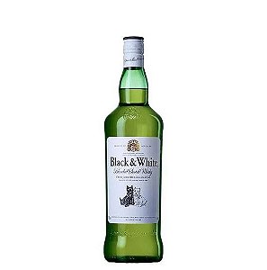 Whisky Black & White 1000ml