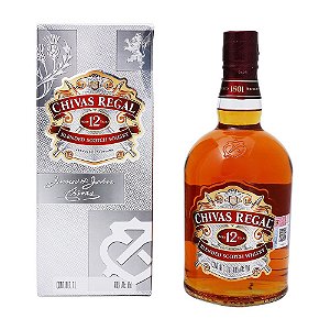 Whisky Chivas Regal 12 Anos 1000ml