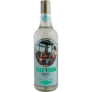 Cachaça Vale Verde Prata 1000ml