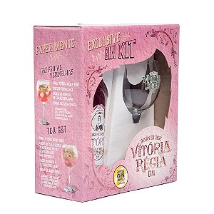Kit Gin Vitória Régia Rose Orgânico 750ml