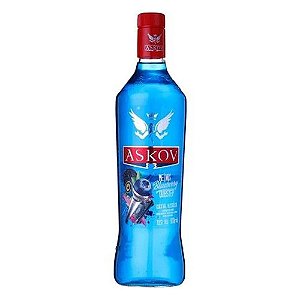 Vodka Askov Blueberry Garrafa De 900ml