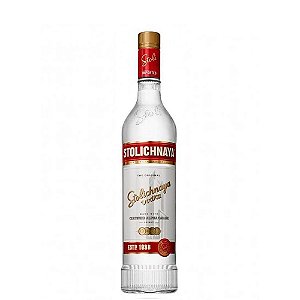 Vodka Stolichnaya Garrafa De 750ml