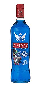 VODKA ASKOV  BLUEBERRY 900ML
