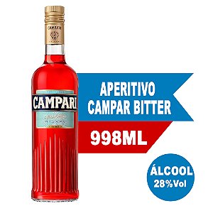 APERITIVO CAMPARI BITTER 998ML