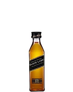 MINIATURA WHISKY BLACK LABEL 12A 50ML