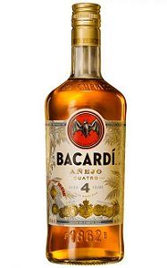 RUM BACARDI 4 ANOS 750ML
