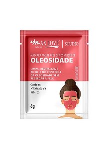 Máscara Facial Controle de Oleosidade 8g Max Love