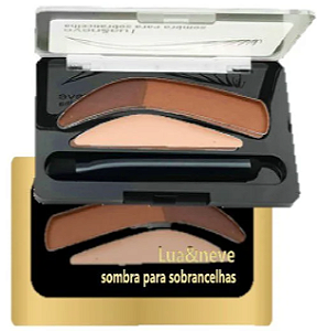 Paleta de Sombra para Sobrancelhas Lua&Neve Cor: 4