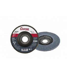 DISCO DE DESBASTE FLAP 115MM G-80 CORTAG